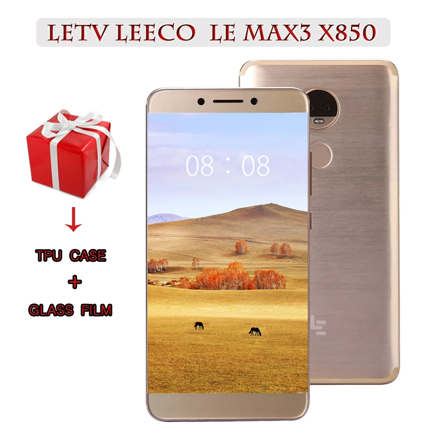 Оригинальный Letv LeEco ram 6G rom 64G Snapdragon 821 le Max3 X850 FDD 4G мобильный телефон 5 7 &quotдюймов