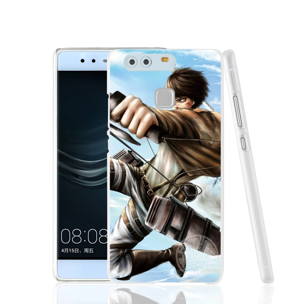 HAMEINUO чехол для телефона с логотипом атаки на Титанов из японского аниме huawei Ascend P7