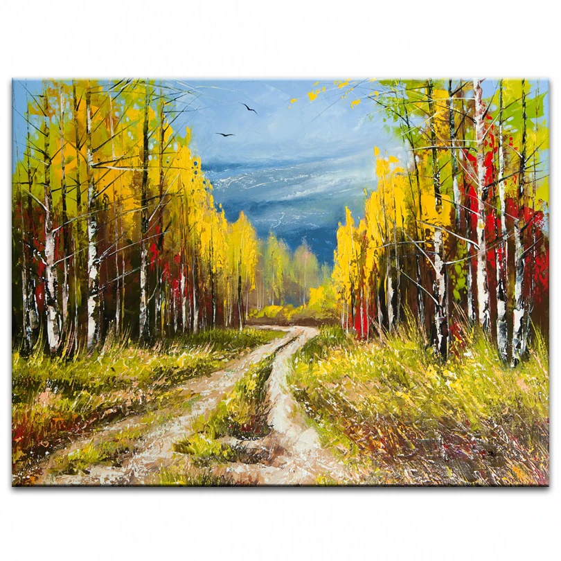 

DONGMEI OILPAINTING Hand Painted oil painting landscape pictures Home Decoration canvas painting DM171202