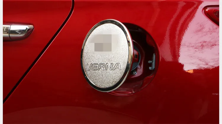 Крышка для топливного бака Luhuezu хромированная крышка бензобака Hyundai ACCENT SOLARIS VERNA