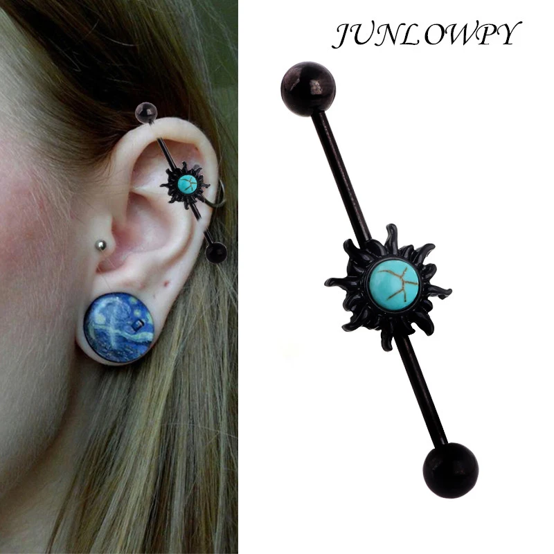 JUNLOWPY 2 шт Новый хирургический нержавеющая сталь 14 г 38 мм круглый солнечный