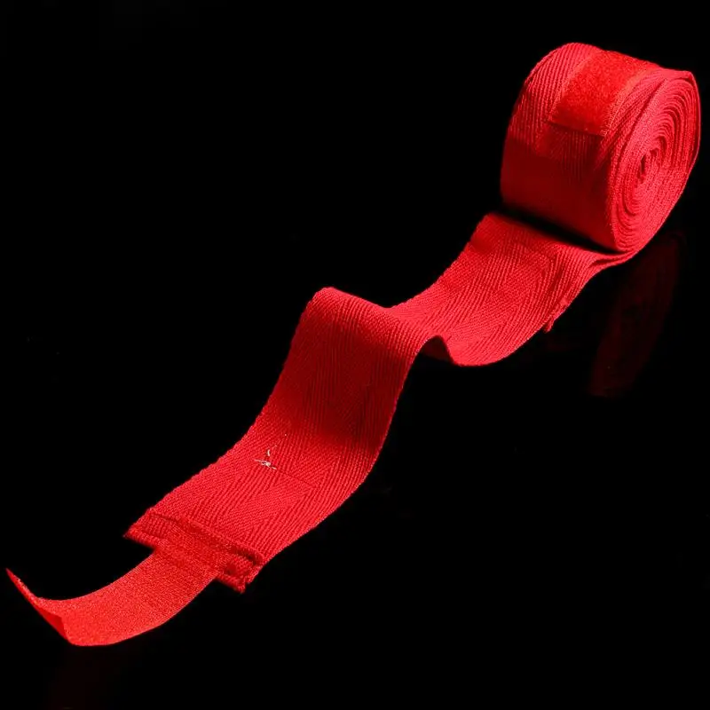 Высокое Качество 1 Пара Бокс Руки Обертывания Бинты Наручные Защита Кулак