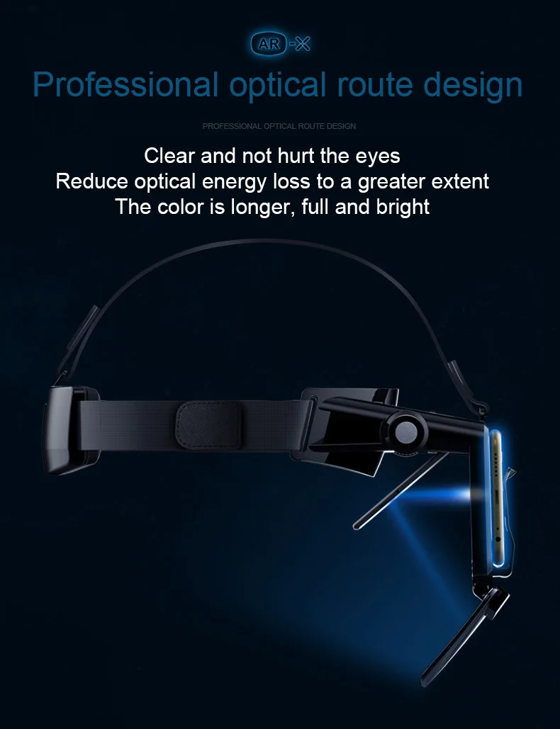 FIIT VR AR-X очки шлем 3D VR очки Виртуальная реальность гарнитура для смартфона картонный шлем Смартфон Android 3 D линзы