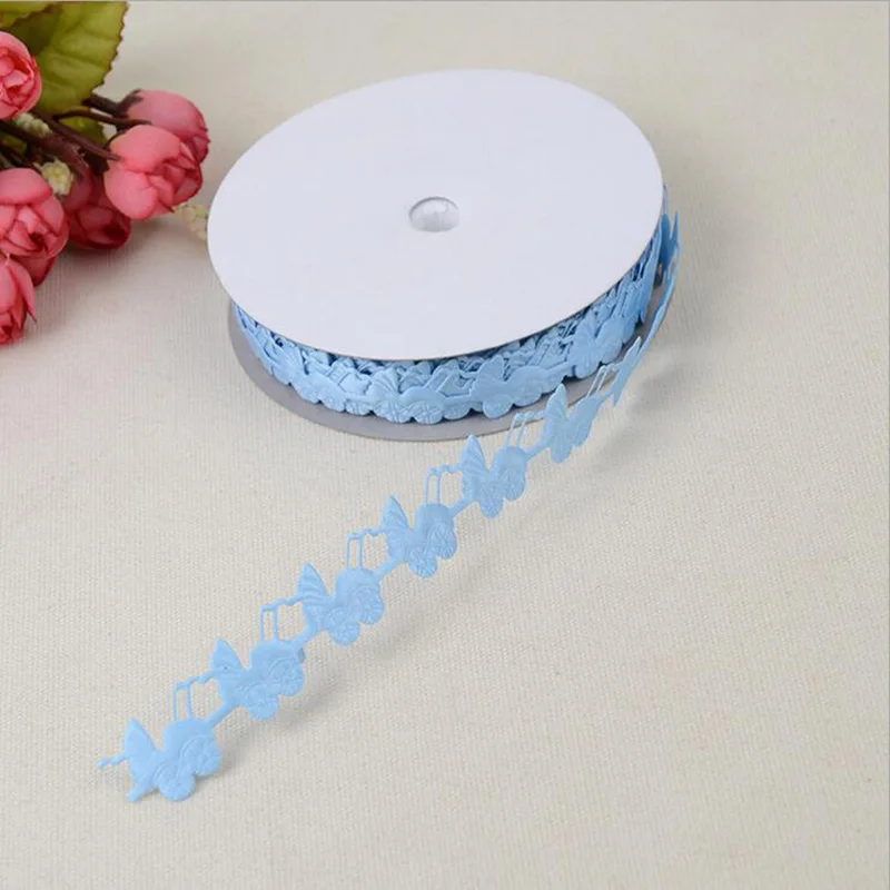 Атласная лента из полиэстера с тиснением 18 мм для самостоятельного изготовления