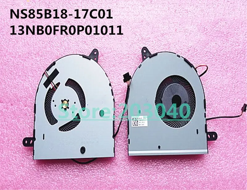 

New Original Laptop/Notebook CPU cooling Fan for Asus vivobook X705 X705N X705NC 13NB0FR0P01011 NS85B18-17C01