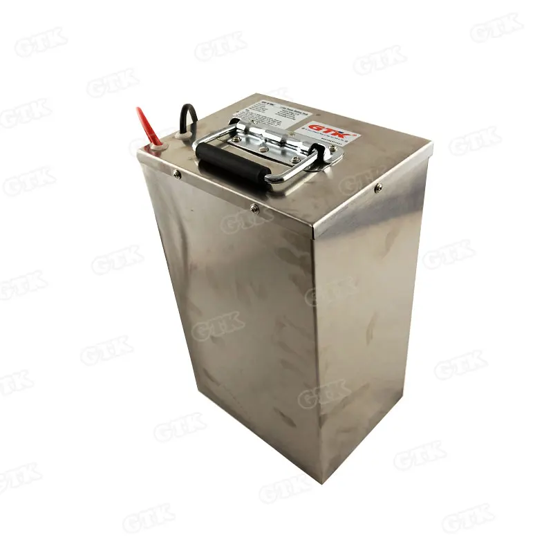 GTK waterproof 60v 63v 35Ah lithium ion battery pack for 1000W 1500W RV EV power storage fishing boat + 67.2v charger | Электроника