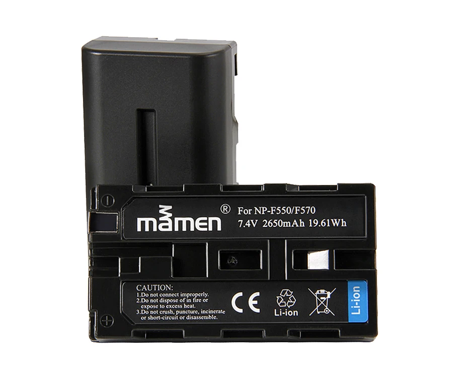 Mamen 3 шт. Перезаряжаемые NP-F550 NP F550 F570 NPF550 NP-F570 цифровой Батарея для sony F330 F530 RV100 RV200 CCD SC5 SC55 батареи