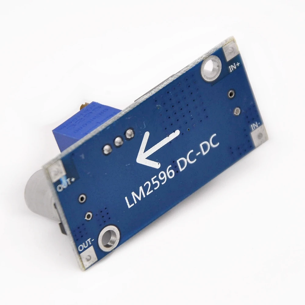 Официальный LM2596 DC-DC вход 4 В-35 В выход 1 23 в-30 в Регулируемый понижающий модуль