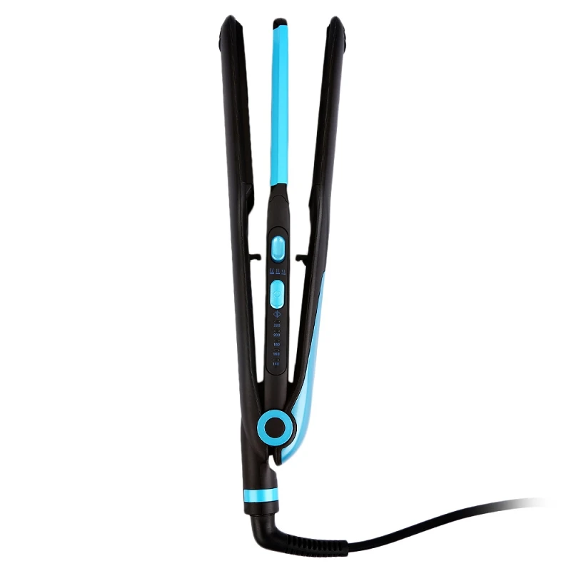 Kemei KM-2209 Hair Straightener Professional 2 in 1 Iionic Straightening Iron &amp Curler Styling Tool Curling Irons | Красота и