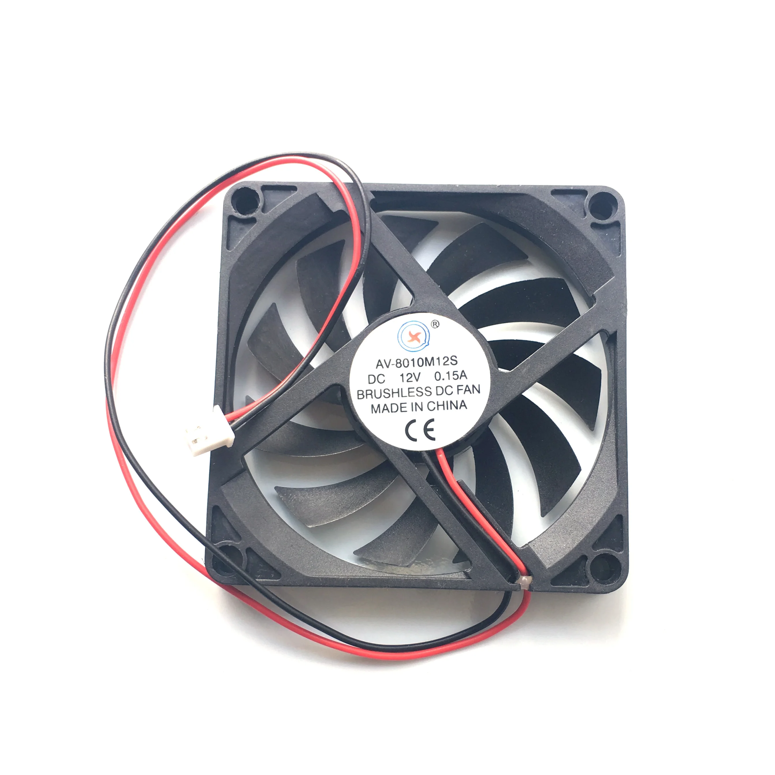 10 pcs /lot x Brushless DC Cooling Fan 11 Blade 12V 8010s 2 Wire | Инструменты
