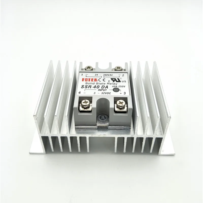 Высококачественное быстрое твердотельное реле SSD 40 А 3-32 В постоянного тока 24-380