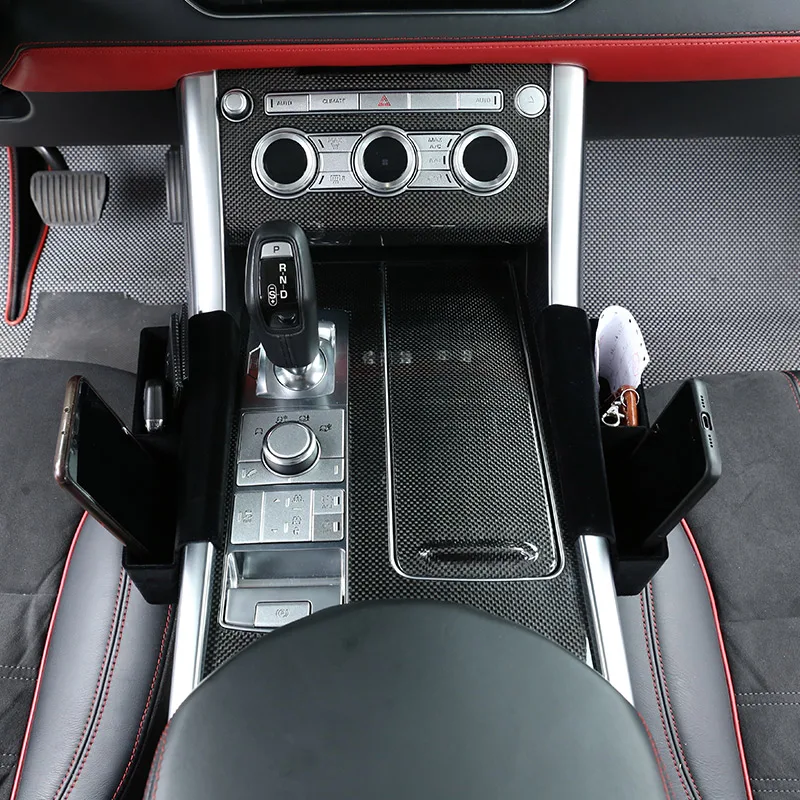Black Car Center Console Storage Box Phone Tray For Range Rover Sport 2014-2019 Accessories | Автомобили и мотоциклы