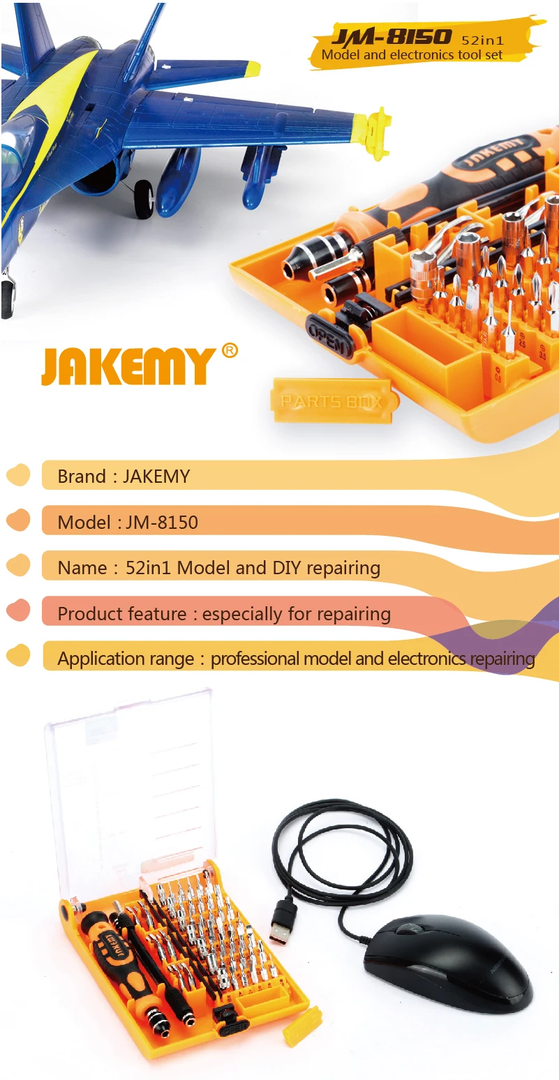 JM-8150 Набор отверток для ноутбука профессиональный ремонт ручные инструменты набор для мобильного телефона компьютерная электронная модель DIY ремонт