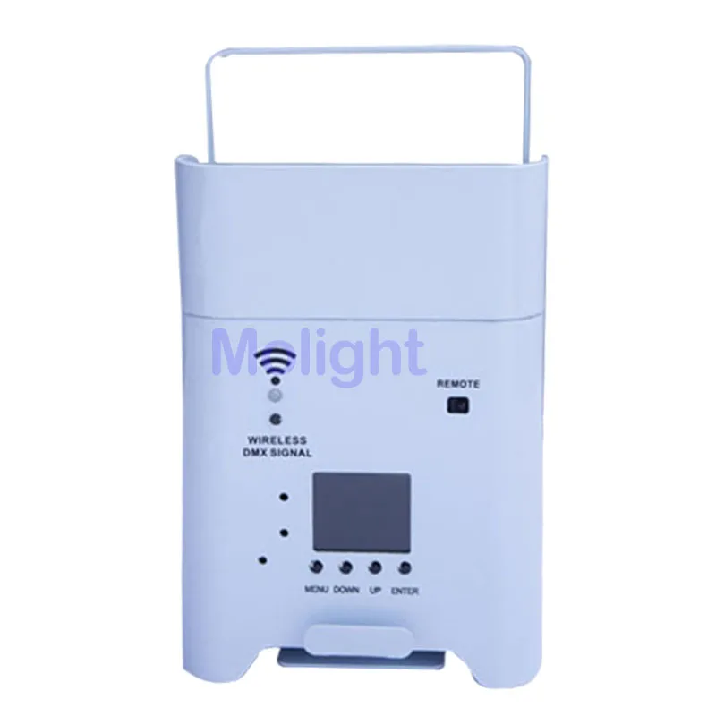Беспроводные Dmx Uplights с Wi Fi и дистанционным управлением 6*18 Вт RGBWA УФ батарея мощный