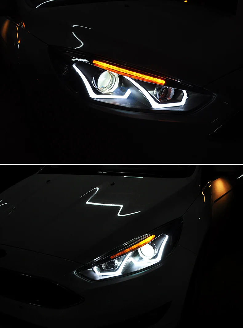Автомобильный Стайлинг для Chevrolet Cruze фары светодиодный двойной U ангельские глазки фары DRL Биксеноновые линзы ксеноновые HID ближнего света