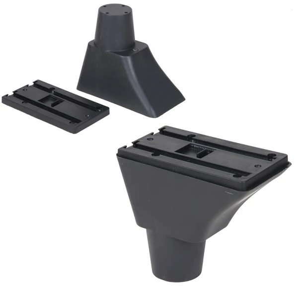 Armrest base Для сиденья ibiza подлокотник коробка центральный магазин содержание коробка для хранения сиденье подлокотник коробка с держатель стакана, пепельница USB интерфейс - Название цвета: Armrest base