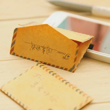 Конверты из крафтовой бумаги в стиле ретро 45 шт./упак. | Канцтовары для офиса и