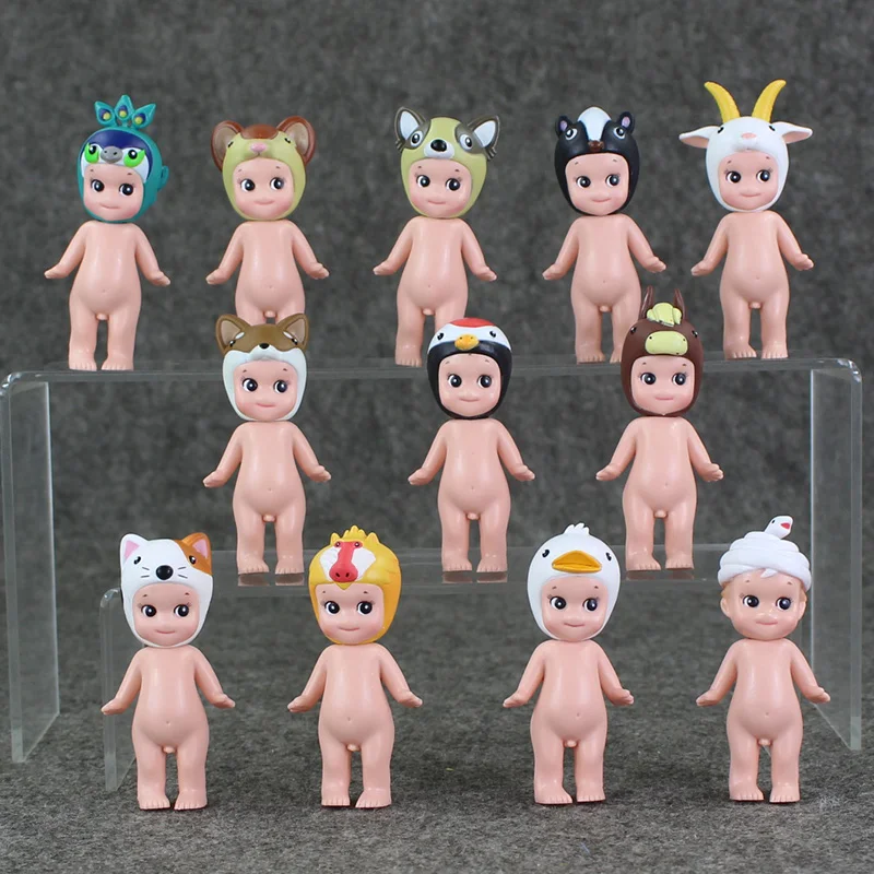 12 шт./лот новая кукла Sonny Angel Kewpie мини фигурка из ПВХ милая модель ангела