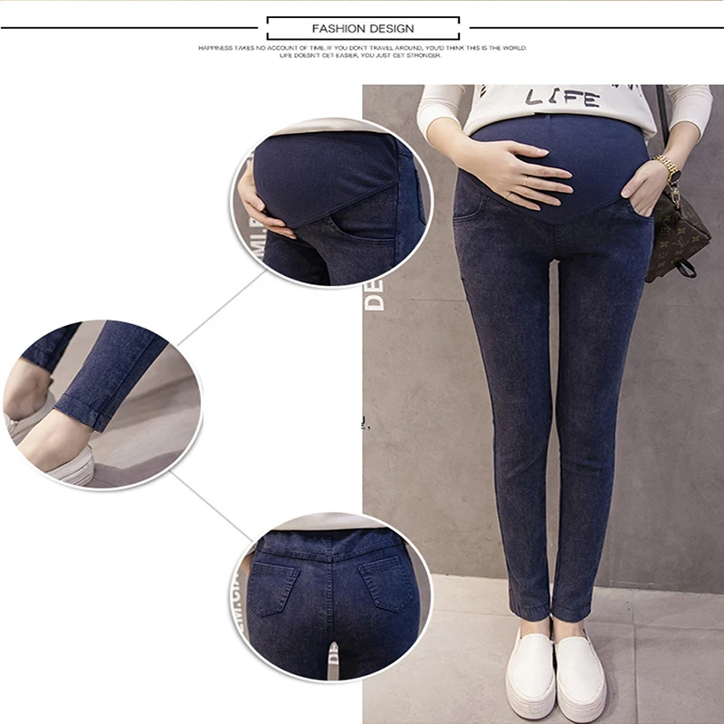 Джинсы для беременных брюки Одежда женщин кормящих леггинсы живота джинсы