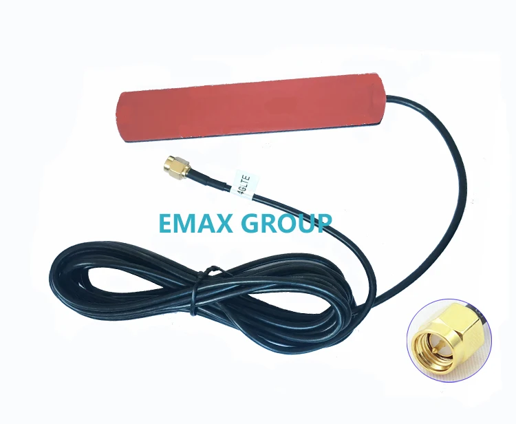 Автомобильная патч Антенна 20 шт./лот 4G 3 M CDMA/GSM/2 4G/3G/EVDO 690 2700 МГц 8 дБи метра SMA