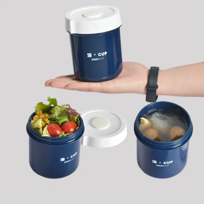 Пластиковый Ланч бокс в японском стиле bento однослойный контейнер для еды