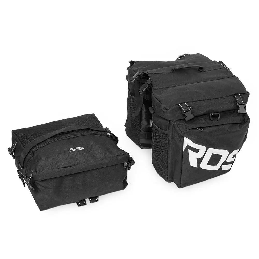 ROSWHEEL 37L прочный велосипедный Паньер MTB горный велосипед Стойка Сумка 3 в 1
