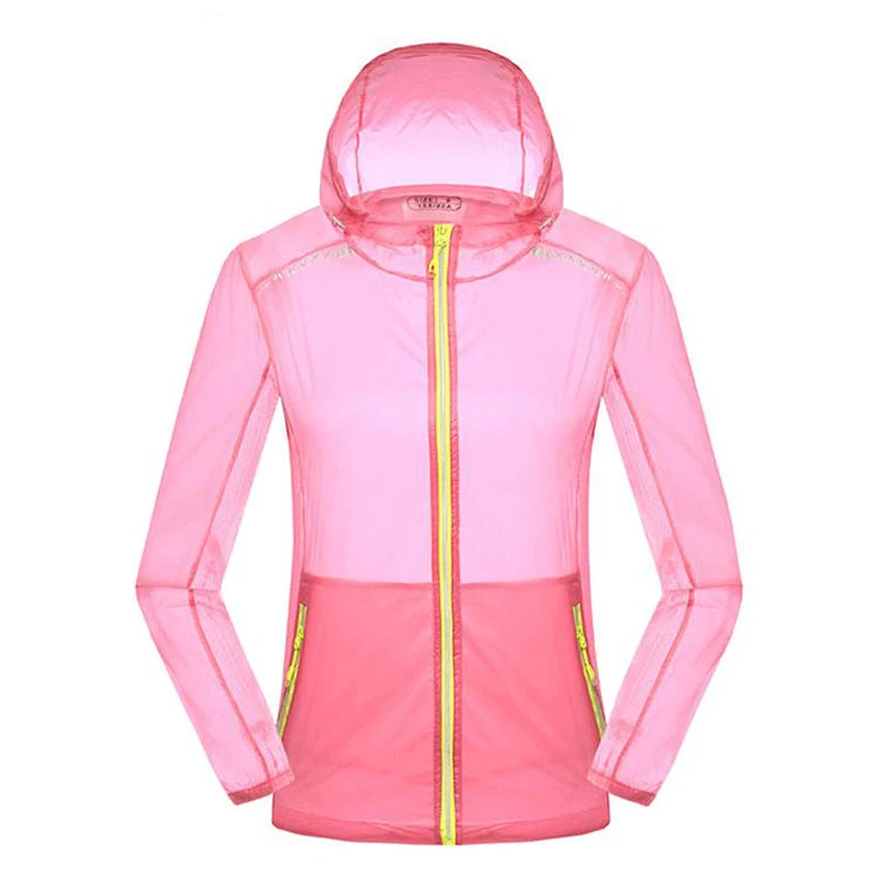 Весна Лето быстросохнущая Мужская и Женская Спортивная тонкая куртка ветровка