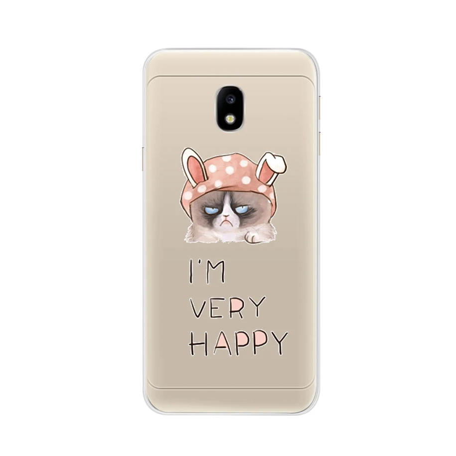 Абрикосовый Для samsung Galaxy J3, J5, J7 года Чехол Мягкий силиконовый чехол для samsung J3 J5 J7 Pro J330 J530f J730f задняя крышка бампер - Цвет: Абрикосовый