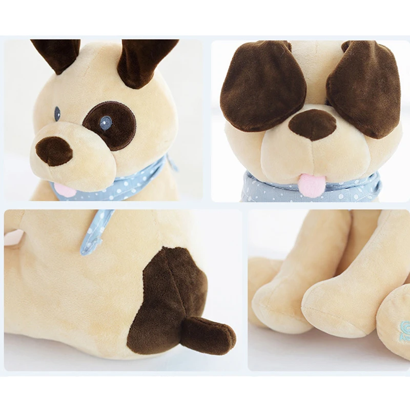 2019 New Cute Dog Plush Toy Animals Doll Music Educational Anti-stress Electric Baby Talking Toys Puppy Children Birthday Gifts | Игрушки и