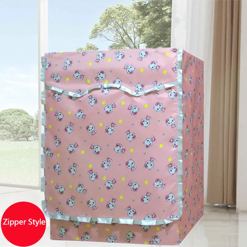 Водонепроницаемый чехол для стиральной машины с мультяшным покрытием