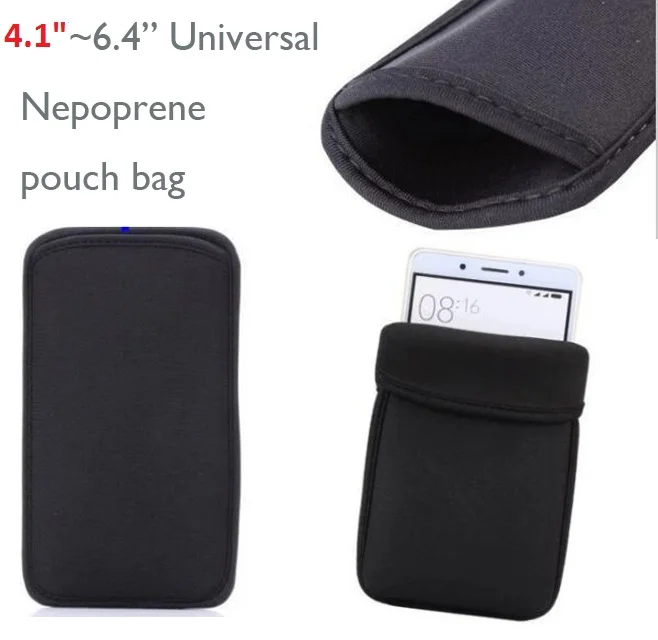 

4.1"~6.4" inch Universal Neoprene Pouch Bag Sleeve Case For Samsung S23 S22 S21 S20 ultra S22 S21 S20FE S23 PLUS A23 A13 A53 A33