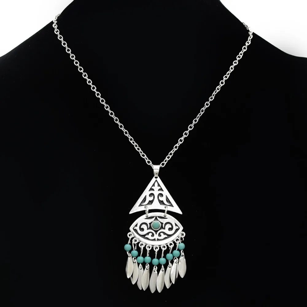 Оптовая продажа 2 цвета этническое ожерелье серьги ювелирные наборы тибетские