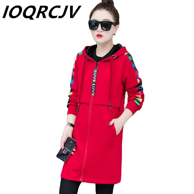 Женская ветровка большого размера на весну и осень 2019 повседневное пальто