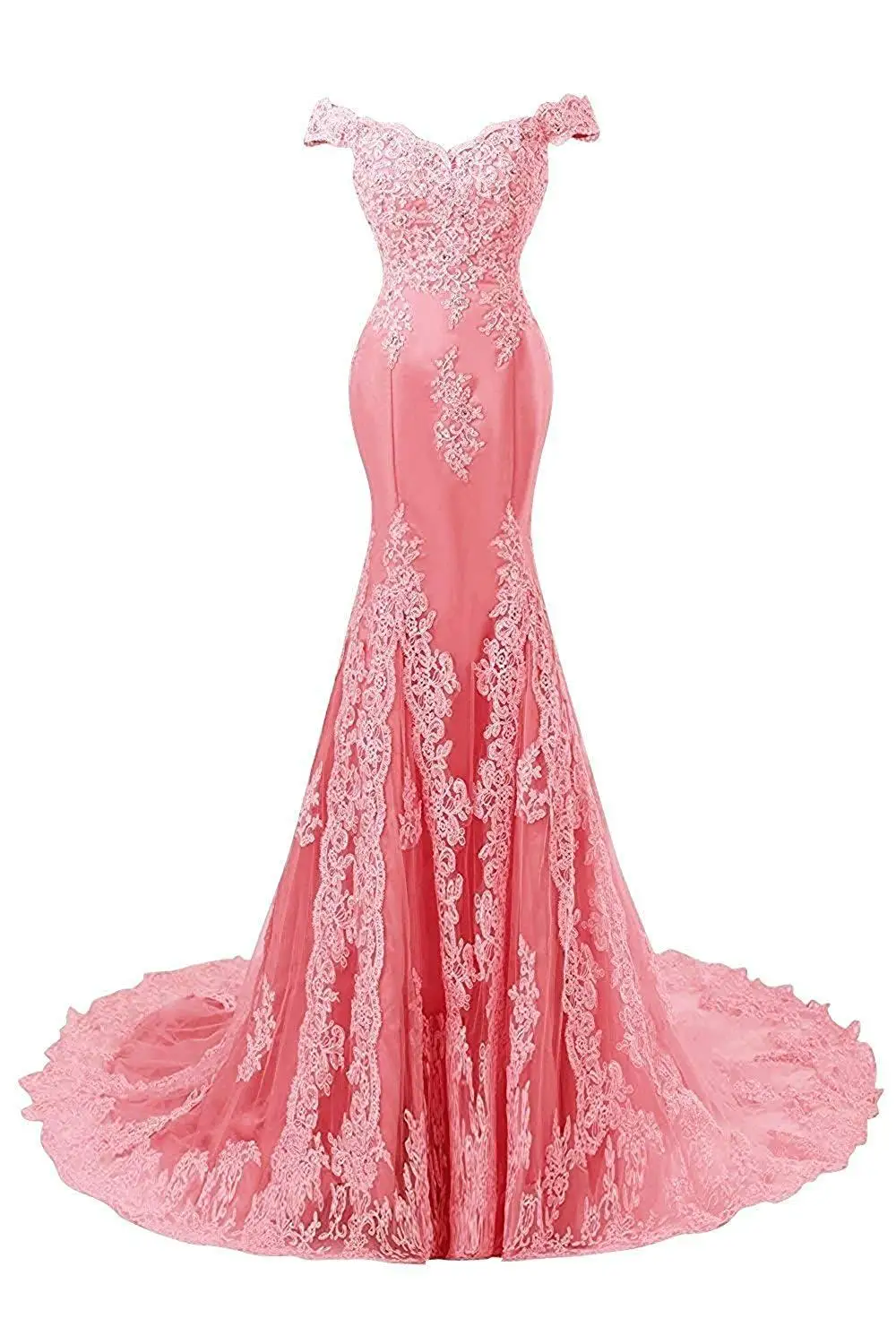 

Off the Shoulder Long Dress Mermaid Evening Dress 2023 Lace Robe De Soiree Longue Prom Formal Gowns Abiye Gece Elbisesi