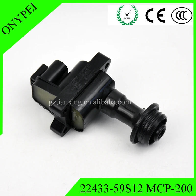 Катушка зажигания 22433-59S12 MCP-200 22433-59S10 22433-59S11 для 1987-1989 Nissan Pulsar NX 1.6L 1.8L 2243359S10 22433 59S12 |