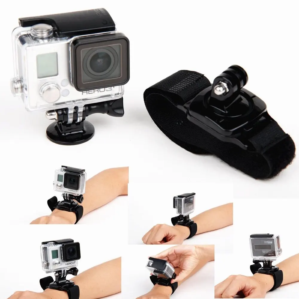 Gopro аксессуары комплект присоске велосипедное крепление Телескопический монопод J Hook крепление для Gp pro Hero 4 3+ SJ xiaomi yiGS36