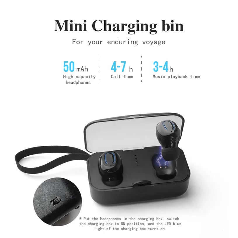 Новинка 2019 наушники Ti8s TWS Bluetooth вкладыши беспроводные BT 5 0 стерео гарнитура с