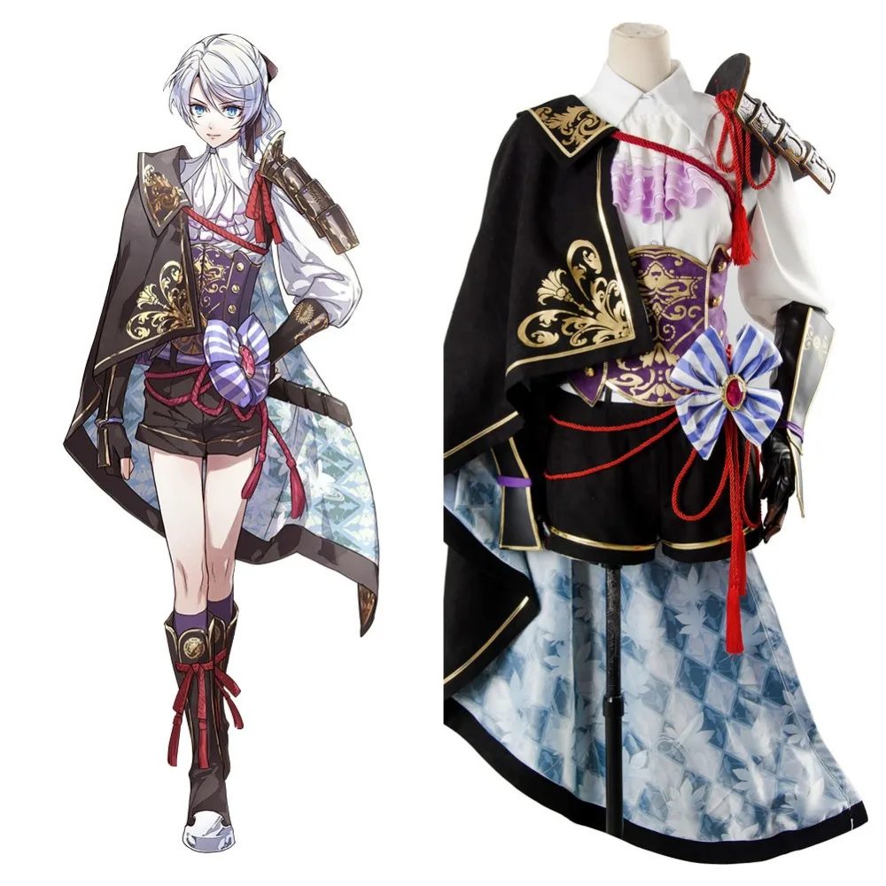 Косплей игры Sengoku ночной крови Senbura Ranmanru Мори косплей на заказ полный комплект униформы одежда, костюм на Хеллоуин