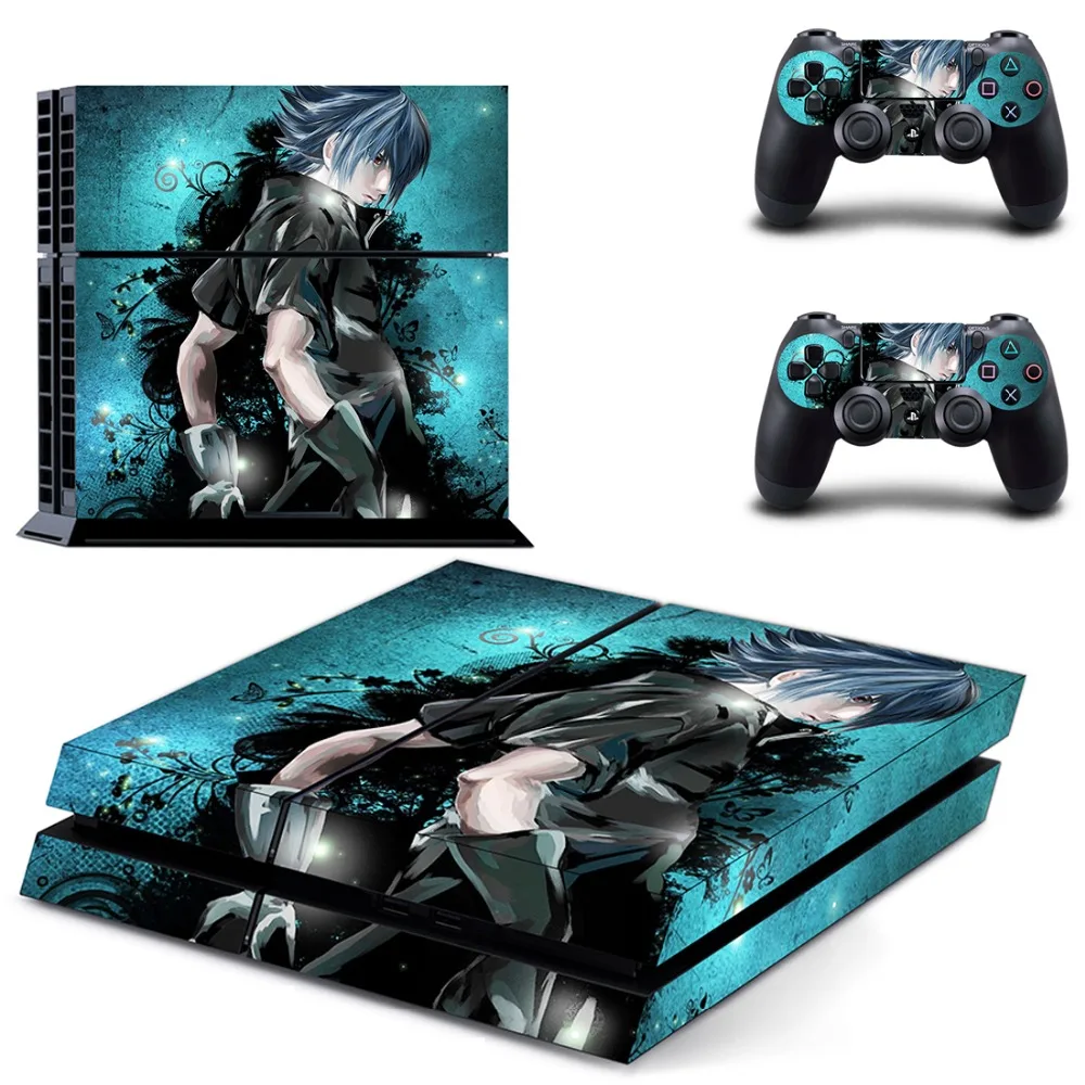 Виниловая наклейка аниме Cute Girl Miku Tokisaki Kurumi PS4 для Playstation 4 консоли и 2 контроллера