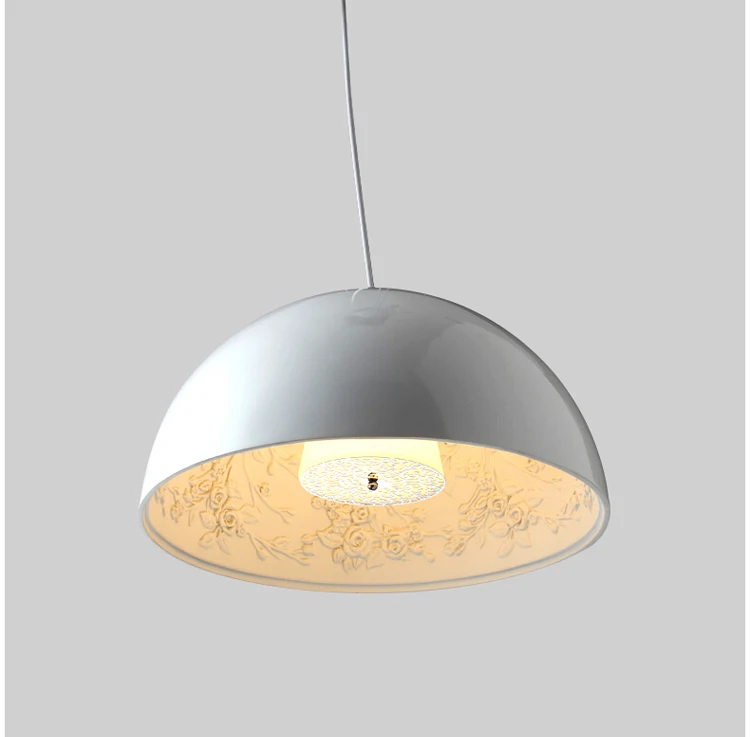 Современные Полимерные светодиодные подвесные люстры простой светильник в виде