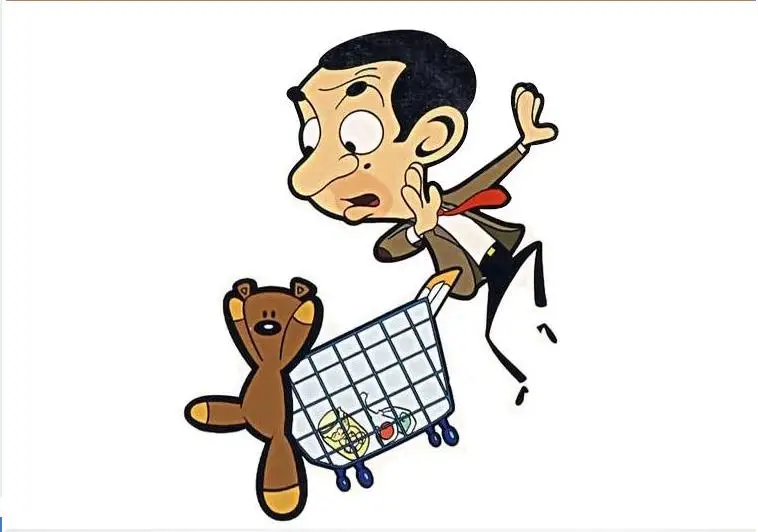Горячая Распродажа 23 см высота Mr Bean плюшевый медведь животное плюшевая игрушка для детей подарок коричневый цвет Рождественский подарок