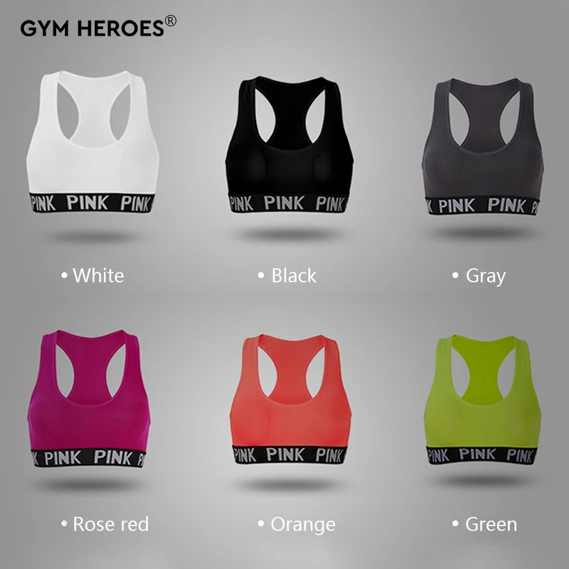 Women Yoga bra Sports Bra Running Fitness Gym bras female Straps Padded Crop Top Underwear Seamless Vest | Спорт и развлечения