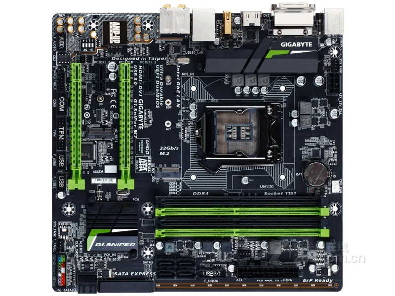 Gigabyte G1.Sniper M7 настольная материнская плата GA B150 LGA 1151 i7 i5 i3 DDR4 64G SATA3 USB3.0 DVI HDMI M.2 Micro
