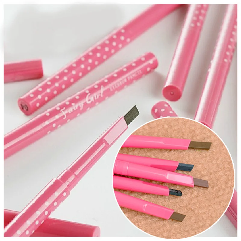 3 шт./лот Новый автоматический карандаш для бровей натуральный Водонепроницаемый