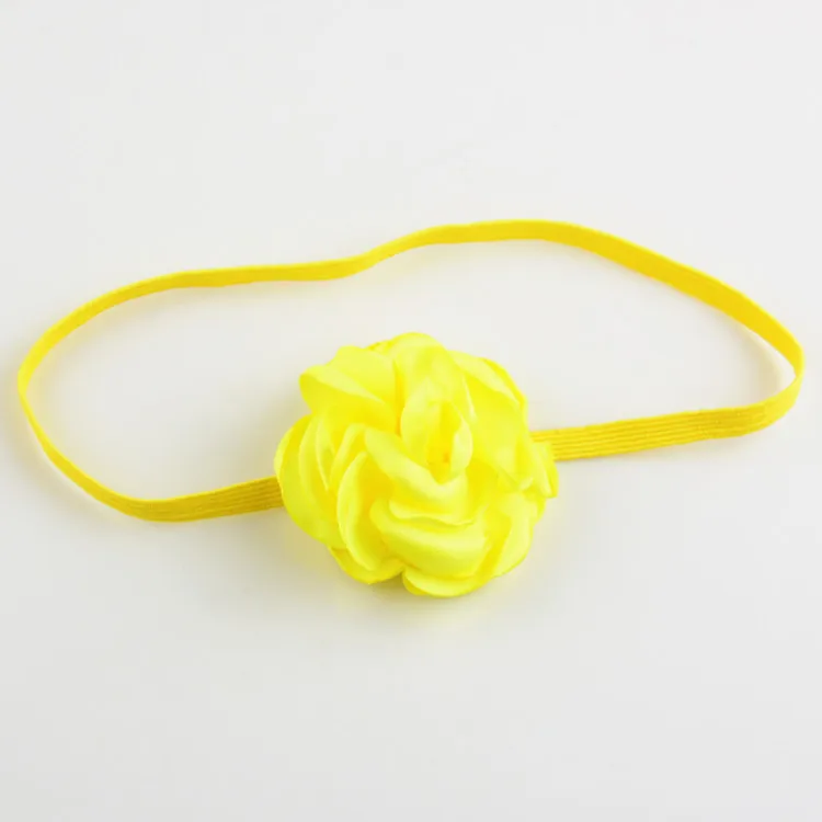10 шт. в одном лоте для девочек 2 дюйма ручная работа обтекаемый цветок повязка
