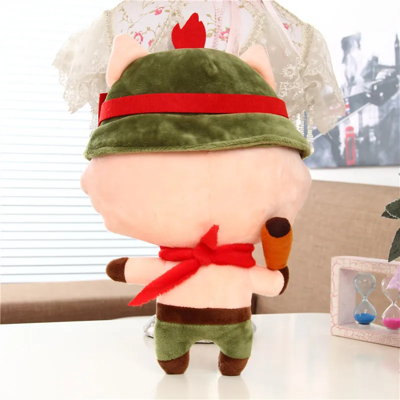 Высококачественная мягкая плюшевая игрушка в виде гриба Teemo 80 см героя онлайн