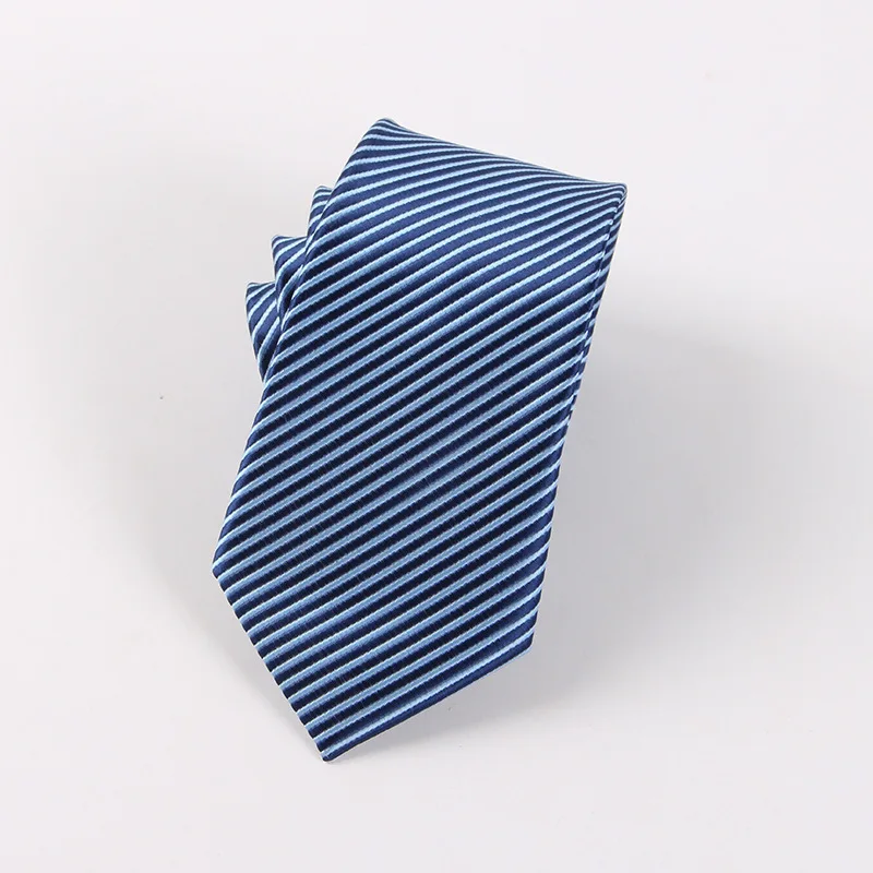 

Men 's wedding dress wear striped neck tie Polyester silk casual arrow - type neck tie