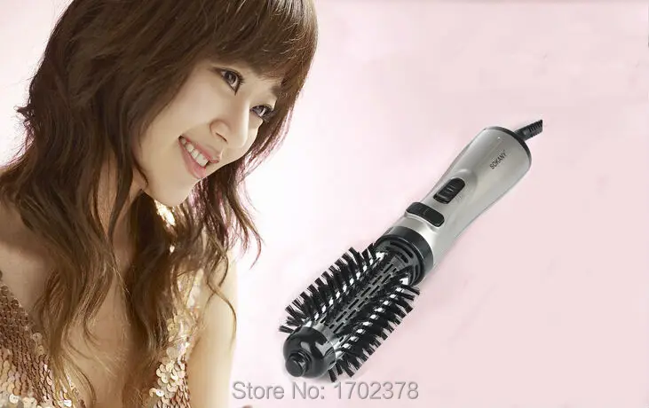 new arrive!! SOKANY CT-508 2 in 1 multifunctional hair dryer automatic rotating brush roller styler EU plug |