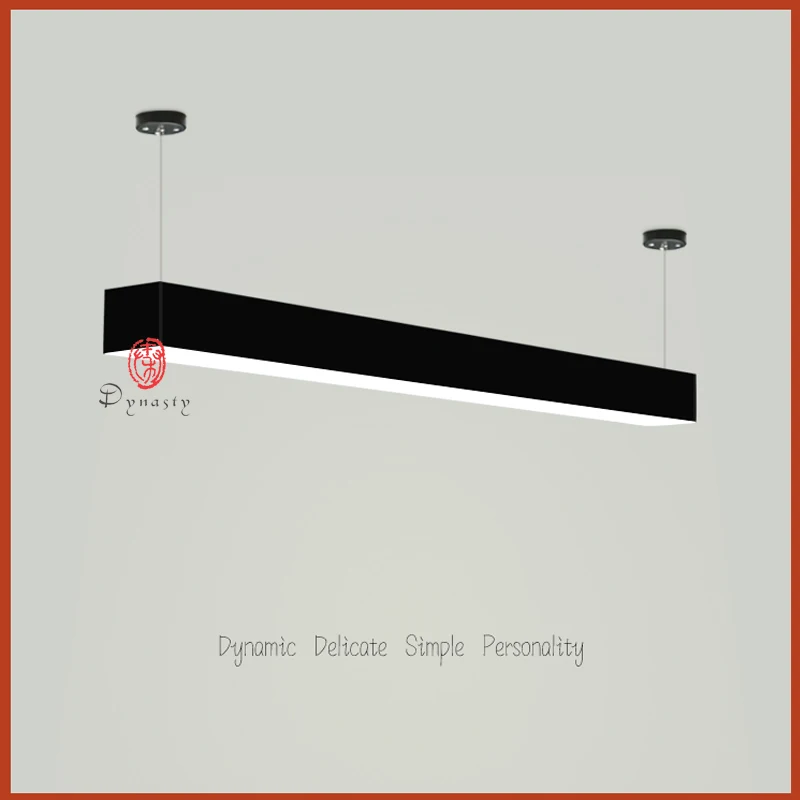 Современное офисное подвесное освещение Модная современная светодиодная