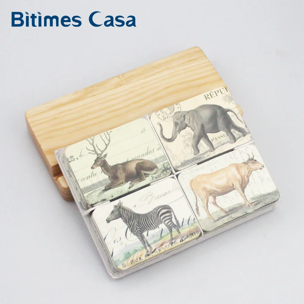 24 шт. магнитные наклейки в виде животных|fridge magnet|magnetic stickerrefrigerator magnet toy |